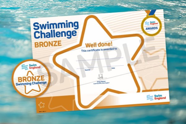 Swimming Challenge - Bronze Award