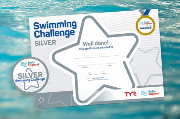 Swimming Challenge - Silver Award