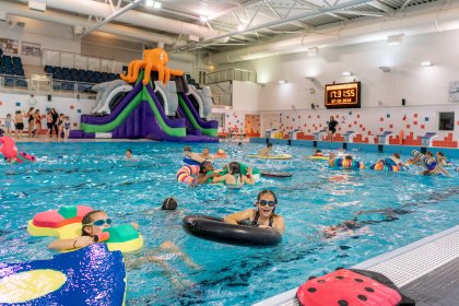 Pool Slide Parties at Hertfordshire Sports Village