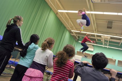 Trampolining