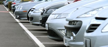 Busy Car Park