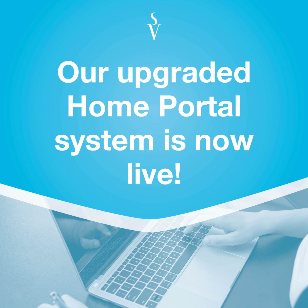 Our upgraded Home Portal system is now live!