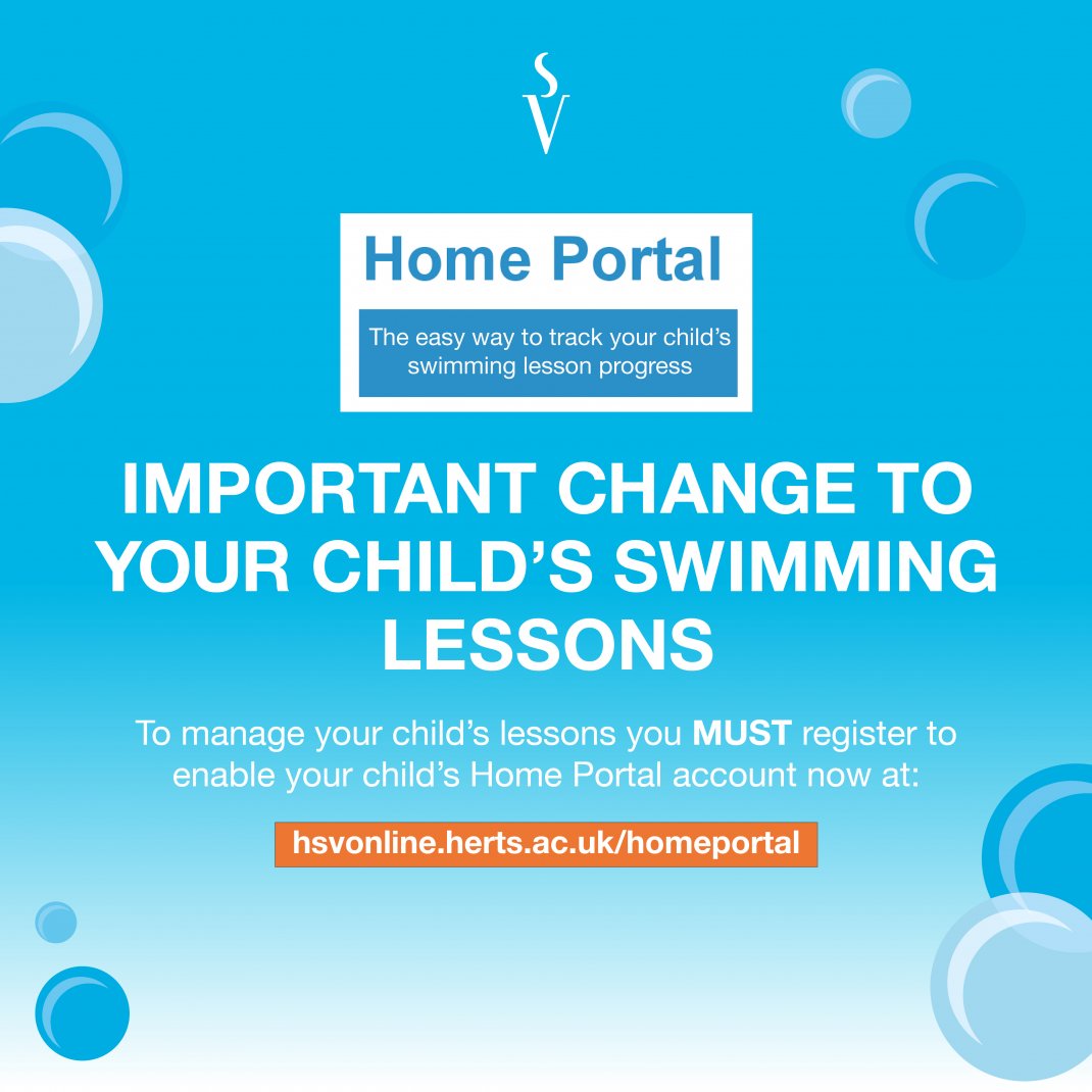 Home Portal - the easy way to track your child's swimming lesson progress