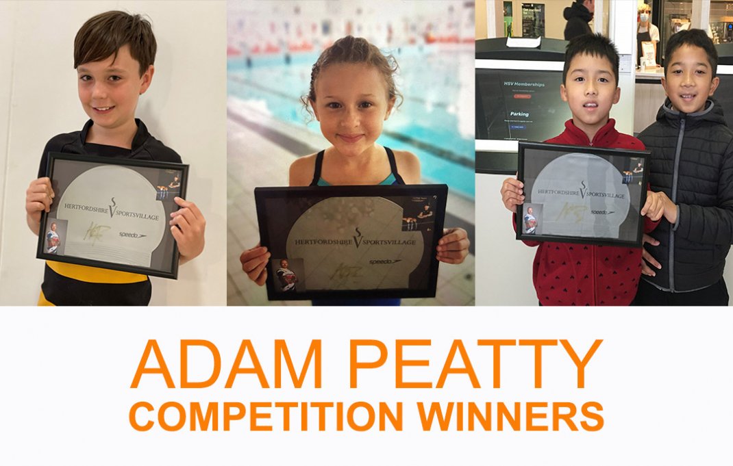 Adam Peatty Competition Winners