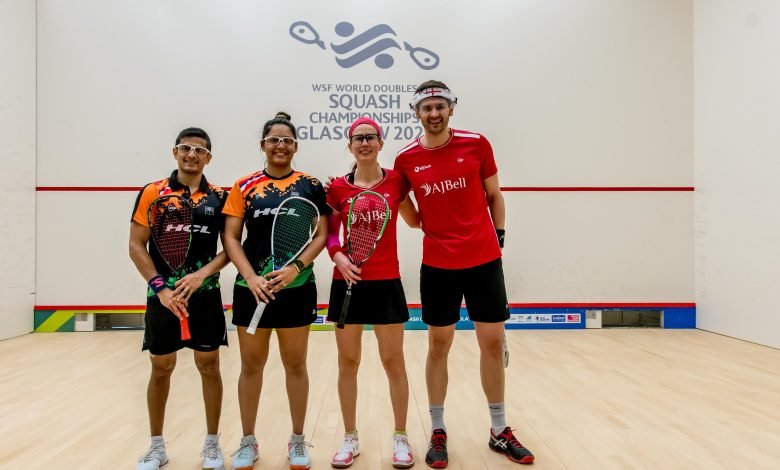 England Squash Athletes Alison and Adrian (Right) have trained at Performance Herts for over 10 years