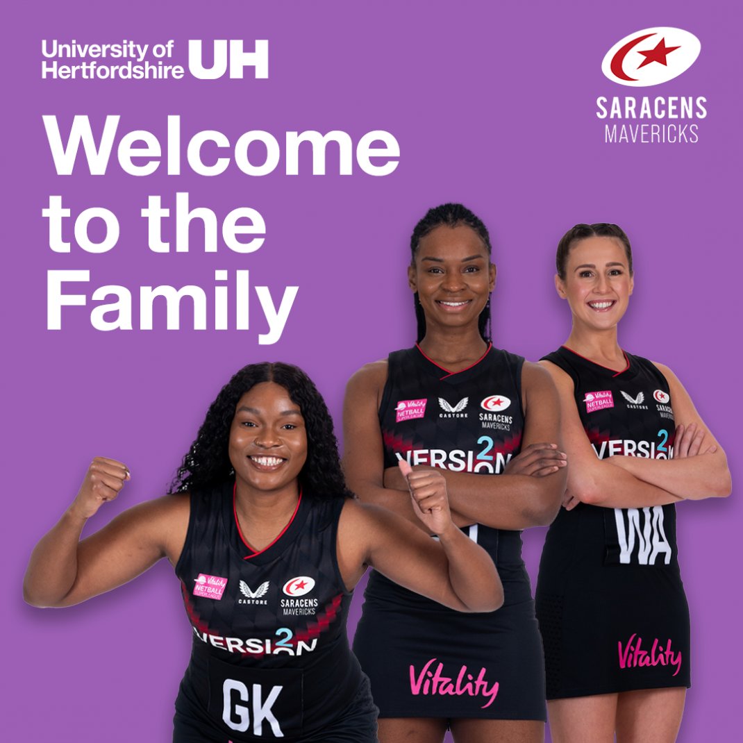 University of Hertfordshire launches new partnership with Saracens Mavericks