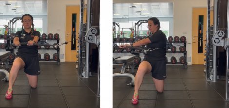 Exercise of the Month: 1/2 Kneeling Cable Rotations
