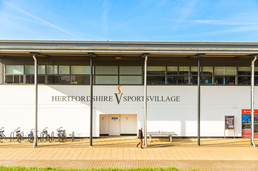 Herts Sports Village building