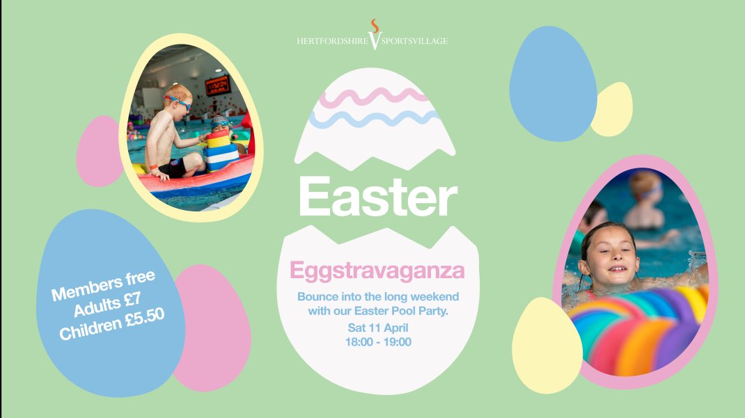 Easter pool party 11 April 2026