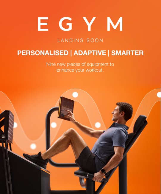 Landing soon...EGYM