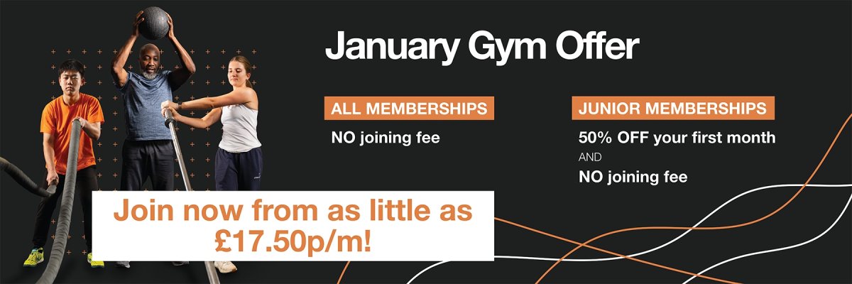 January Gym Deal &pound;17.50
